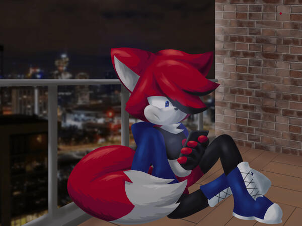 First attempt at lineless full art, with Flare