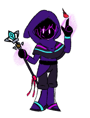 Quick drawing of my OC, Ignis.