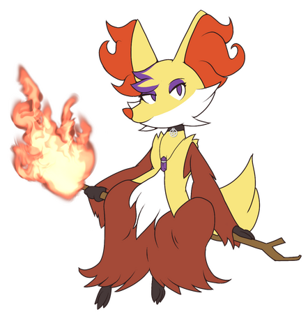 Pokemon OC, Willow, mostly a test for fire effects.
