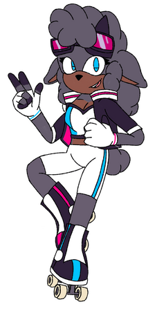 Synthwave Sheep adopt! (still for sale on my kofi)