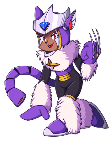 Pluto for a Mega Man collab